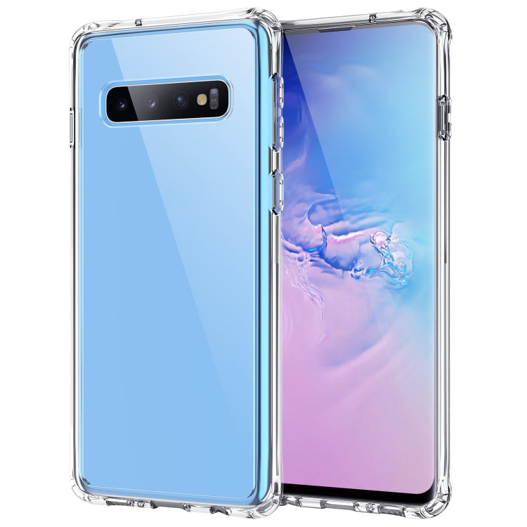 For Galaxy S10e Shockproof Thickening Acrylic Protective Case(Transparent)