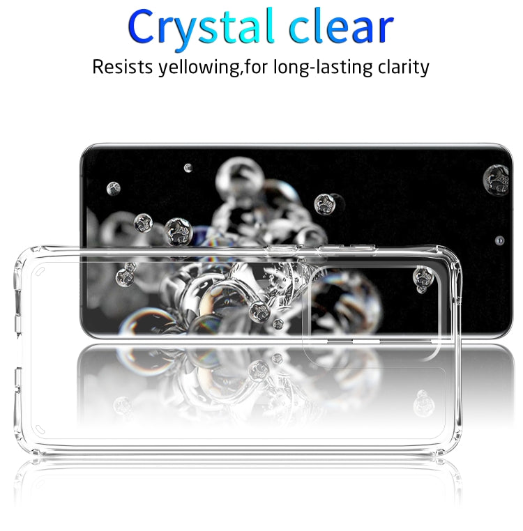 For Galaxy S20 Ultra Shockproof Thickening Acrylic Protective Case(Transparent)