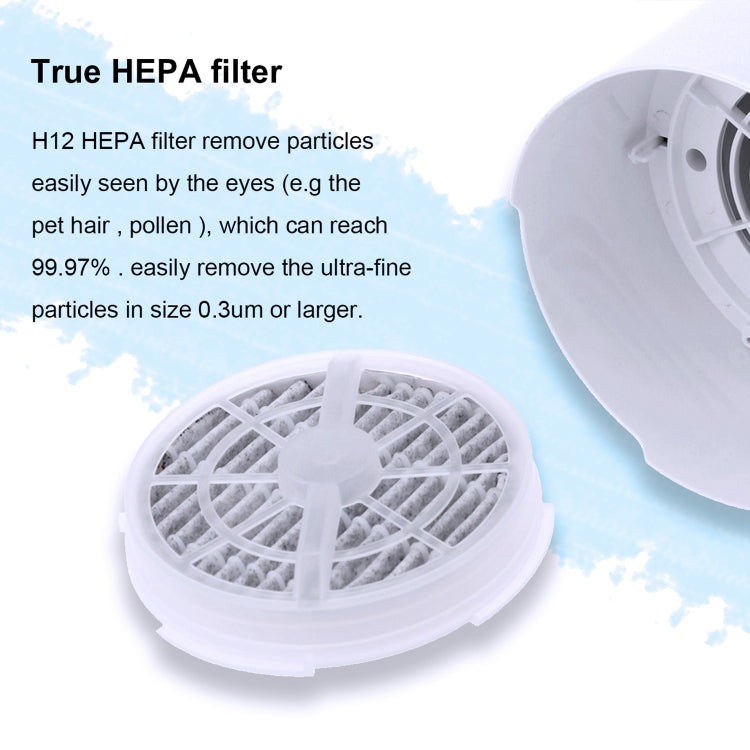 GL-2103 USB Desktop Negative Ion Air Purifier(White)
