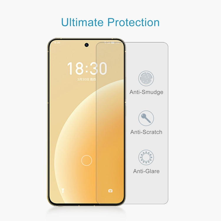 For Meizu 20 10 PCS 0.26mm 9H 2.5D Tempered Glass Film