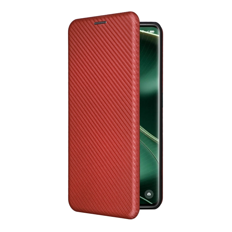 For OPPO Find X6 Carbon Fiber Texture Flip Leather Phone Case