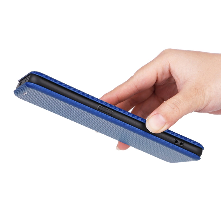 For OPPO Find X6 Pro 5G Carbon Fiber Texture Flip Leather Phone Case