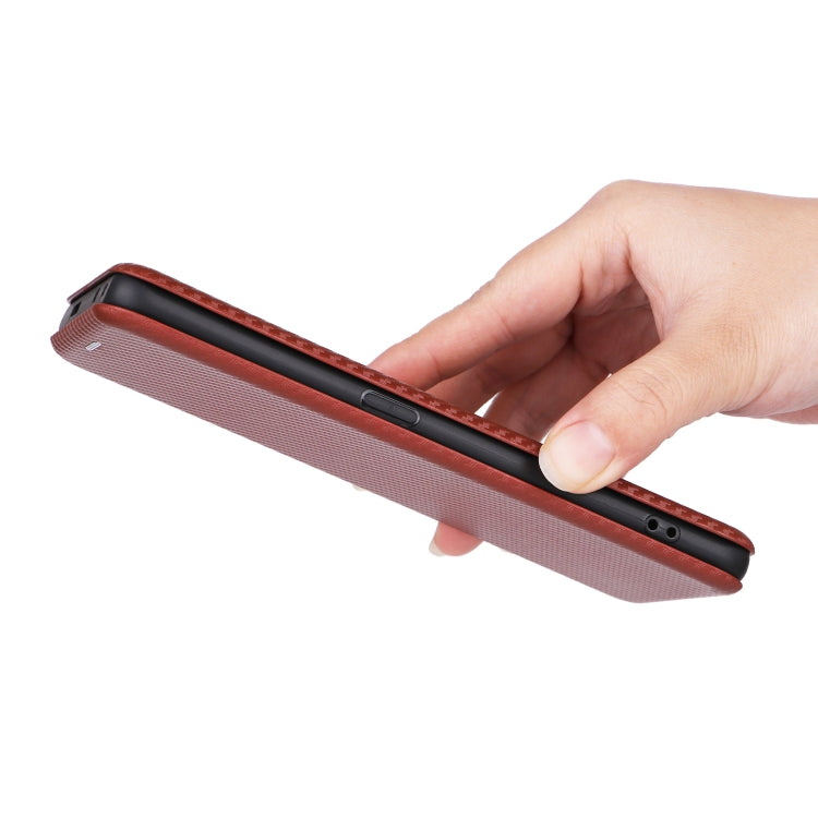 For OPPO Find X6 Pro 5G Carbon Fiber Texture Flip Leather Phone Case