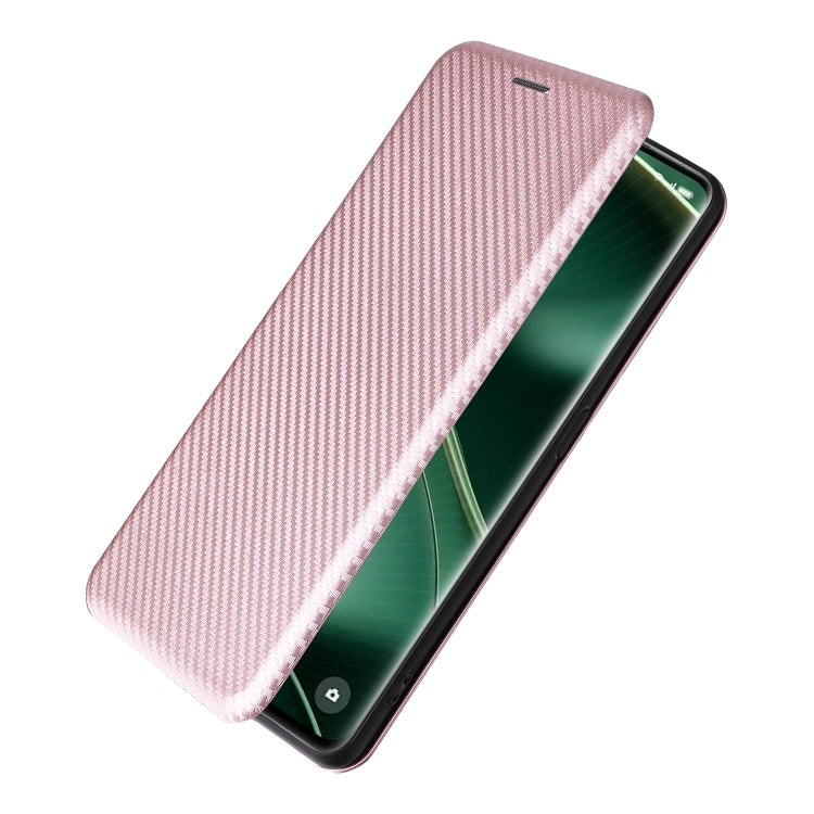 For OPPO Find X6 Pro 5G Carbon Fiber Texture Flip Leather Phone Case