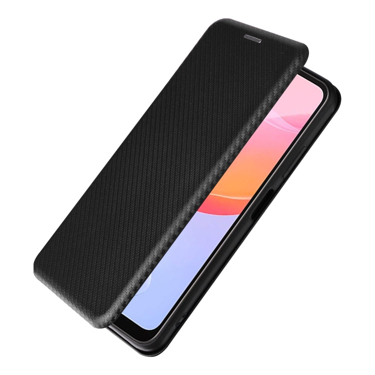 For Blackview A85 Carbon Fiber Texture Flip Leather Phone Case
