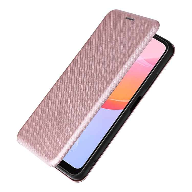 For Blackview A85 Carbon Fiber Texture Flip Leather Phone Case
