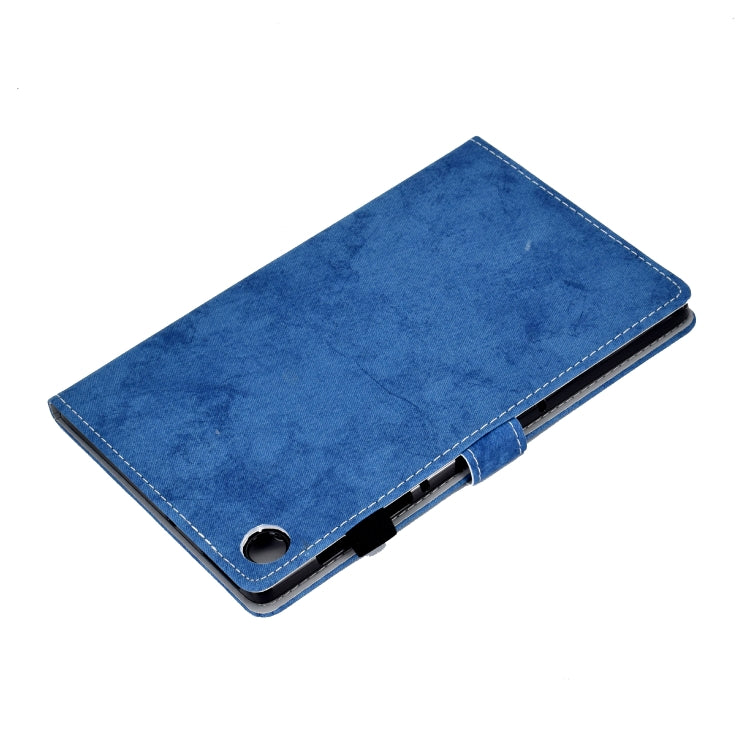 For Huawei MatePad SE Marble Style Cloth Texture PU Tablet Protective Case