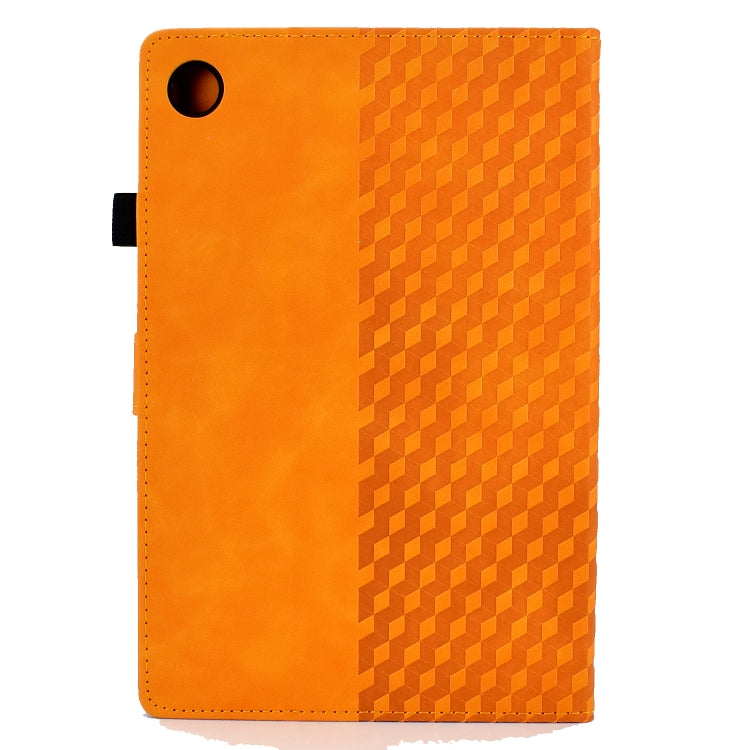 For Huawei MatePad SE Rhombus Embossed Leather Tablet Case