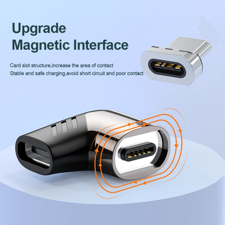 KUULAA KL-O139 120W Type-C Zinc Alloy Magnetic Suction Adapter