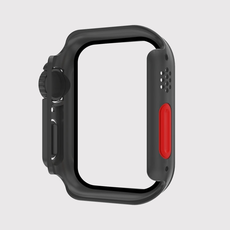 For Apple Watch Series 8 & 7 41mm Film PC Watch Case with Detachable Button