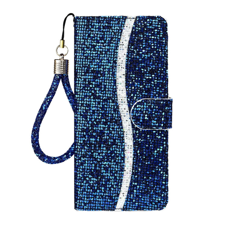 For Samsung Galaxy A24 4G Glitter Powder Filp Leather Phone Case