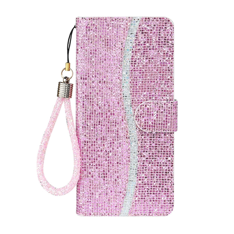 For Samsung Galaxy A24 4G Glitter Powder Filp Leather Phone Case