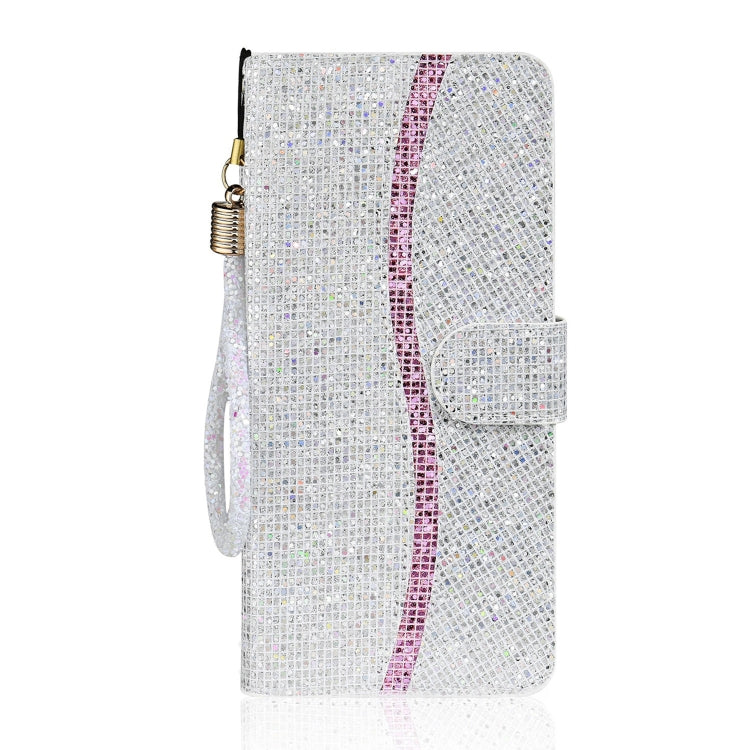 For Samsung Galaxy A24 4G Glitter Powder Filp Leather Phone Case
