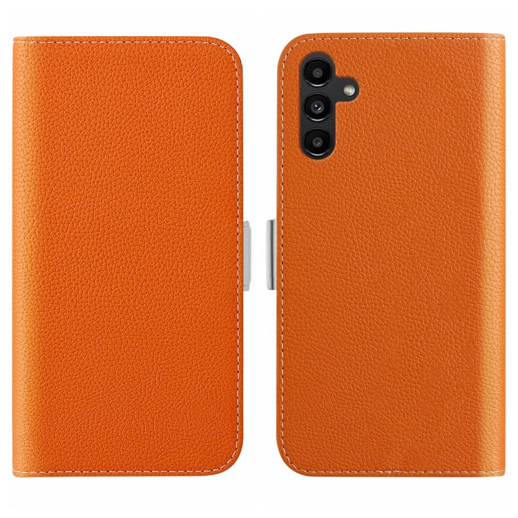 For Samsung Galaxy A24 4G Candy Color Litchi Texture Leather Phone Case