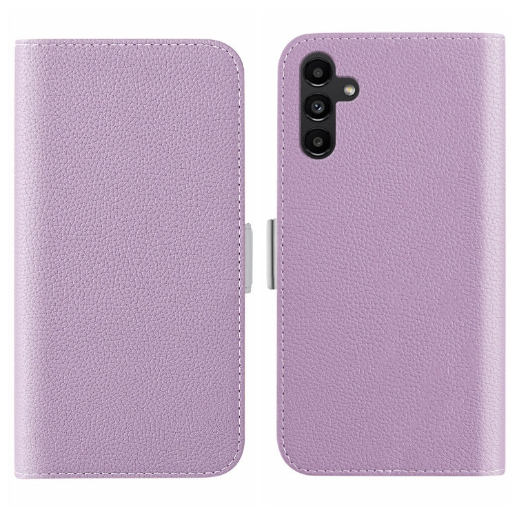 For Samsung Galaxy A24 4G Candy Color Litchi Texture Leather Phone Case