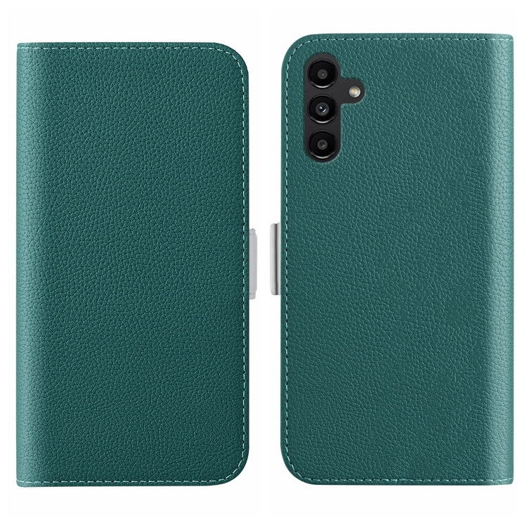 For Samsung Galaxy A54 5G Candy Color Litchi Texture Leather Phone Case