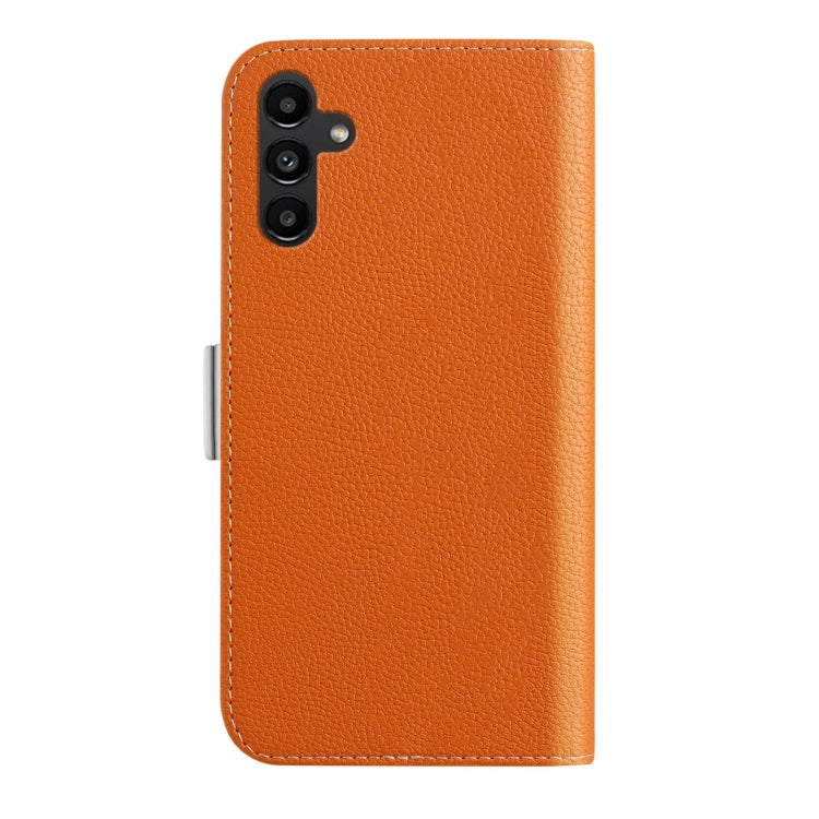 For Samsung Galaxy A54 5G Candy Color Litchi Texture Leather Phone Case