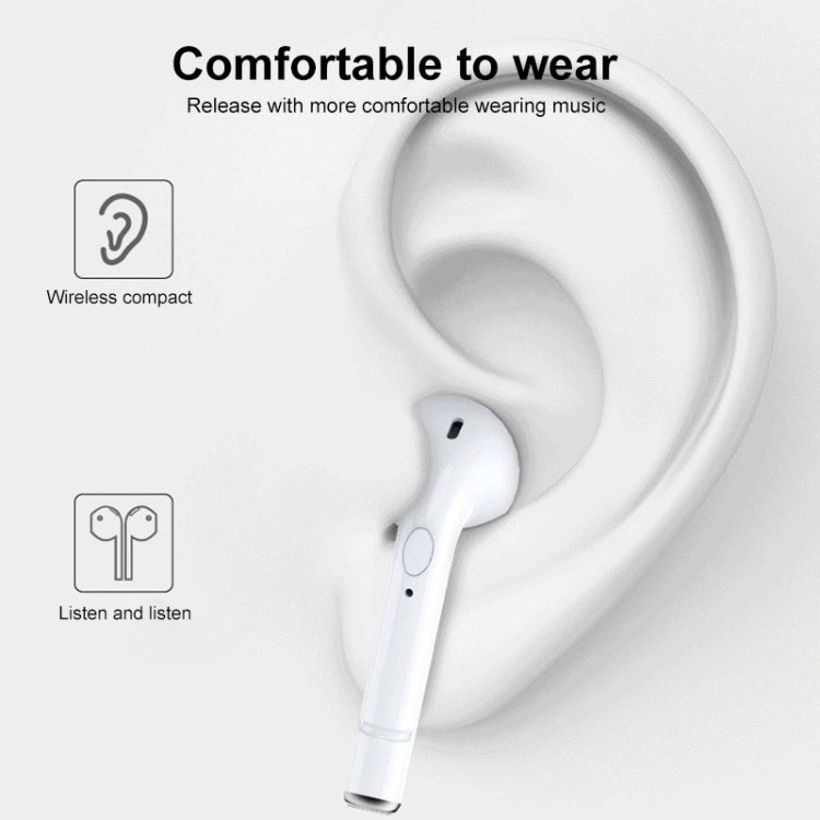 For iPhone XS Max PC + TPU AirPods 1/2 Generation Rechargeable Shockproof Protective Case with Invisible Ring Stand (Without Headphones)
