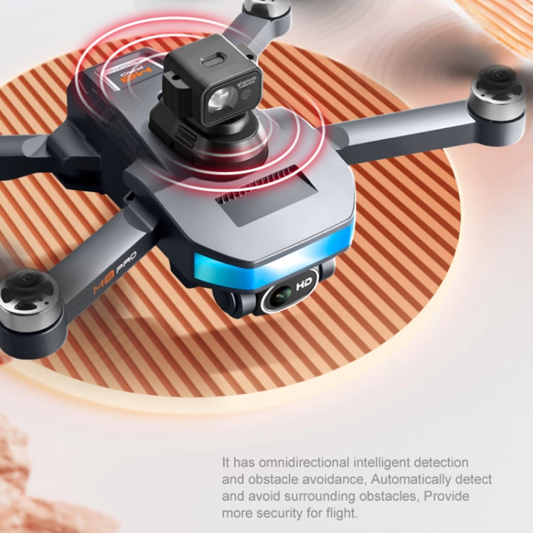 M8 Pro 6K Dual Camera Brushless GPS Foldable Remote Control Aerial Drone, Specification:5G without Obstacle Avoidance