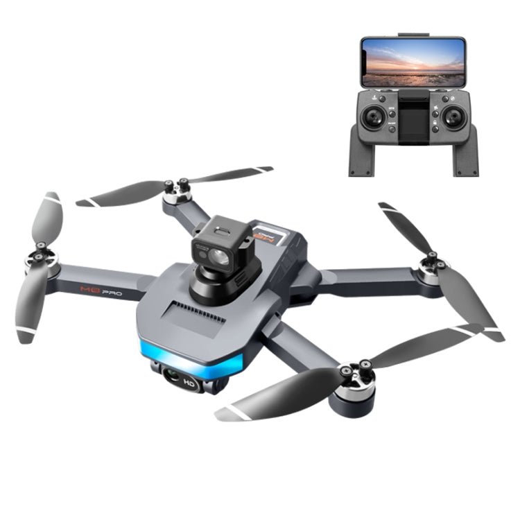 M8 Pro 6K Dual Camera Brushless GPS Foldable Remote Control Aerial Drone, Specification:5G Laser Obstacle Avoidance