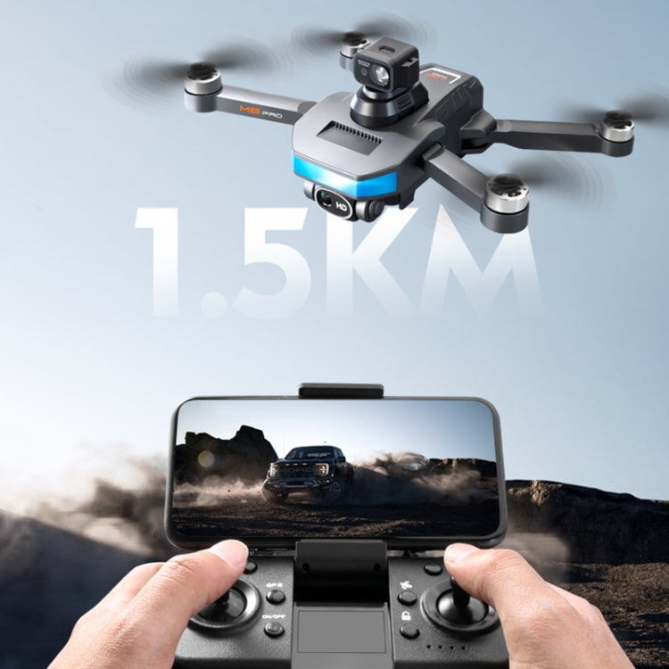 M8 Pro 6K Dual Camera Brushless GPS Foldable Remote Control Aerial Drone, Specification:5G Laser Obstacle Avoidance