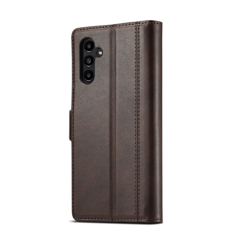 For Samsung Galaxy A34 5G LC.IMEEKE Skin-friendly Card Slots Leather Phone Case