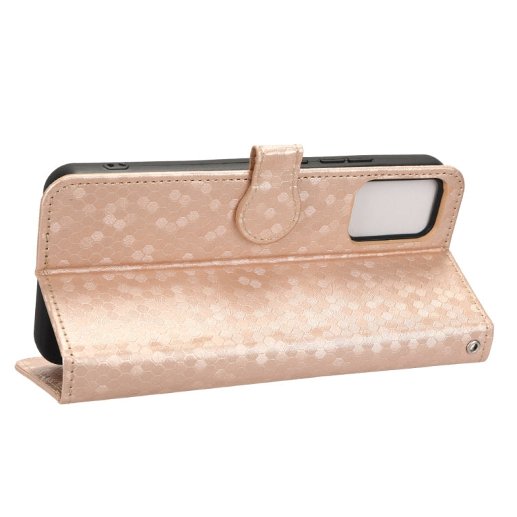 For TCL 403 Honeycomb Dot Texture Leather Phone Case