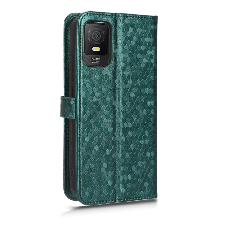 For TCL 403 Honeycomb Dot Texture Leather Phone Case