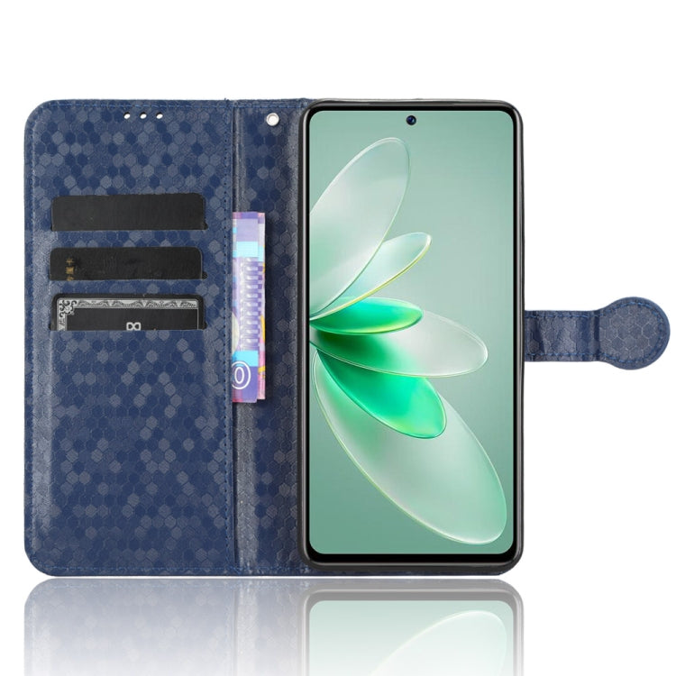 For vivo V27e / S16e Honeycomb Dot Texture Leather Phone Case