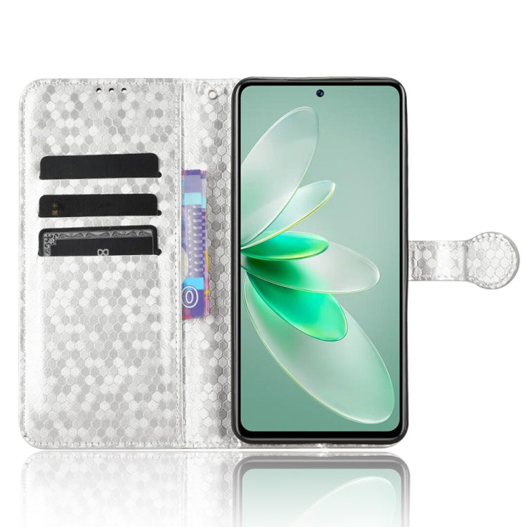 For vivo V27e / S16e Honeycomb Dot Texture Leather Phone Case