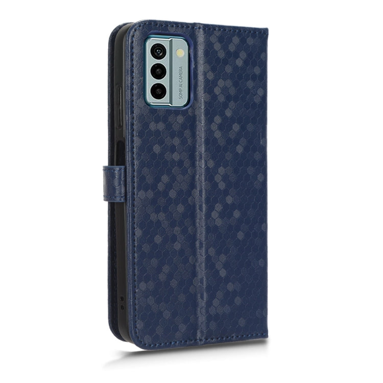 For Nokia G22 4G Honeycomb Dot Texture Leather Phone Case