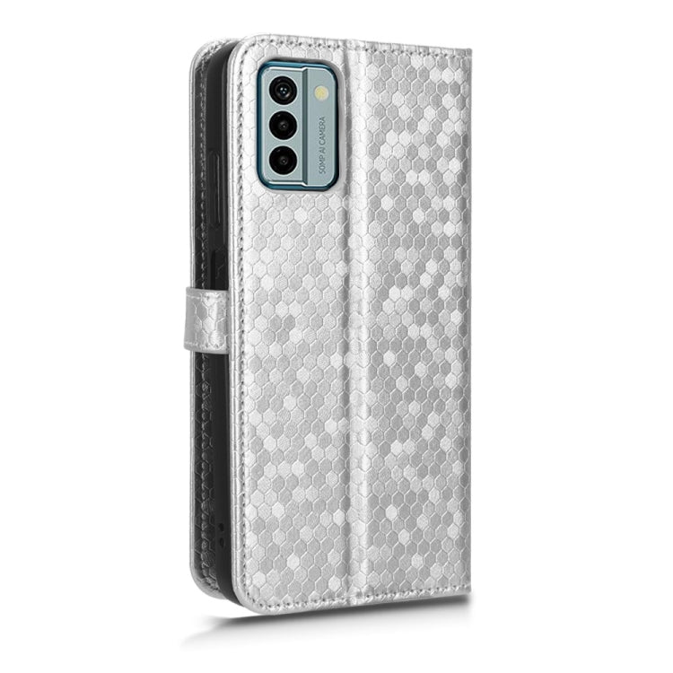 For Nokia G22 4G Honeycomb Dot Texture Leather Phone Case