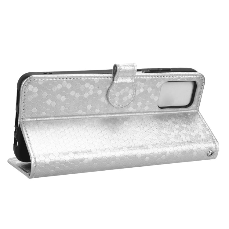 For Nokia G22 4G Honeycomb Dot Texture Leather Phone Case