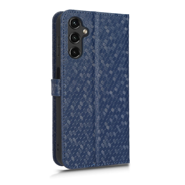 For Samsung Galaxy A24 4G Honeycomb Dot Texture Leather Phone Case