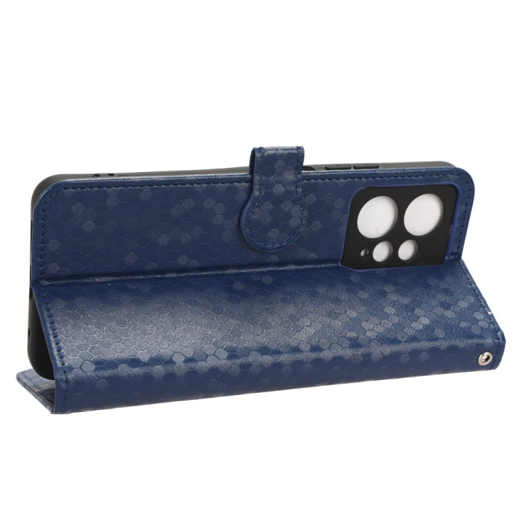 For Xiaomi Redmi Note 12 4G Global Honeycomb Dot Texture Leather Phone Case