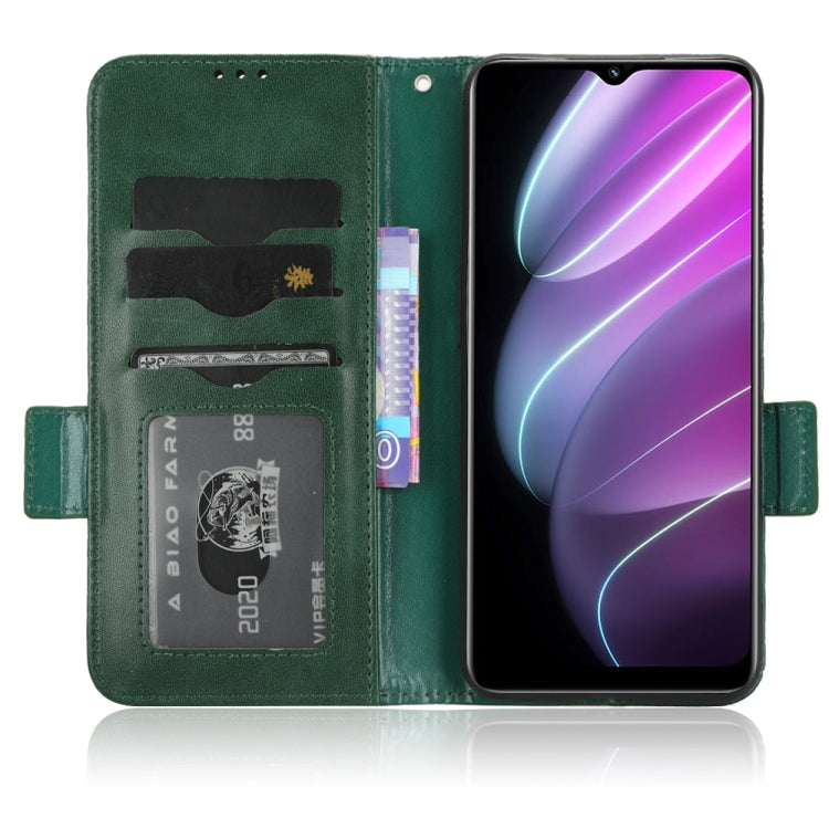 For Realme V30 / V30T 5G Symmetrical Triangle Leather Phone Case