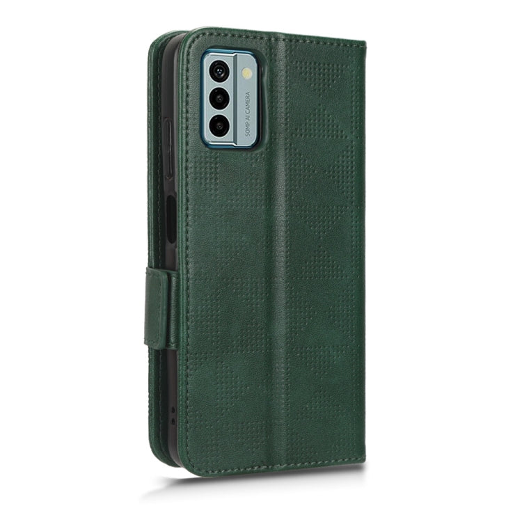 For Nokia G22 4G Symmetrical Triangle Leather Phone Case