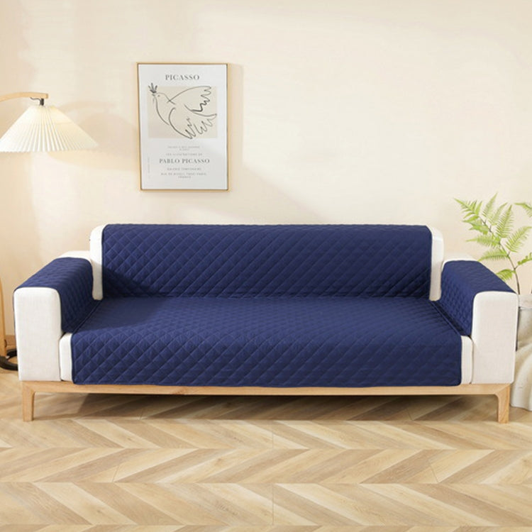 Double-sided Waterproof Pet Cushion Diamond Pattern Sofa Cover, Size:55x196cm