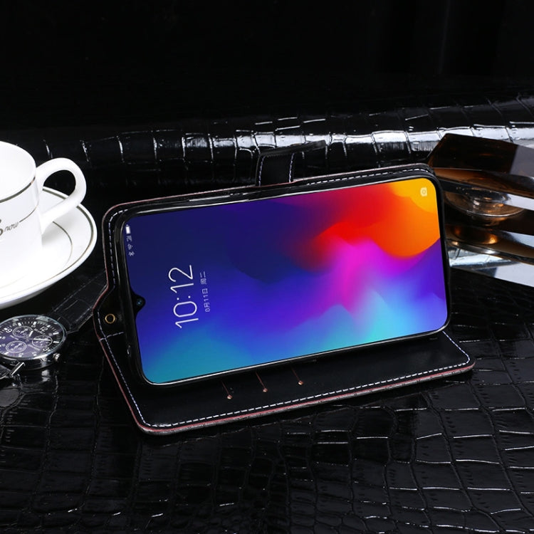 For Lenovo K10 Note idewei Crocodile Texture Horizontal Flip Leather Case with Holder & Card Slots & Wallet