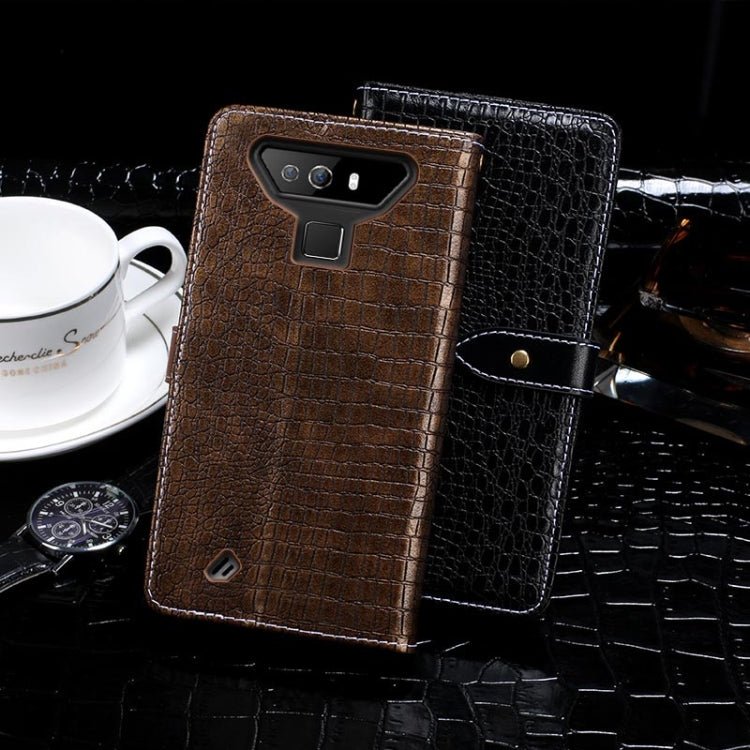 For Cubot Quest Lite idewei Crocodile Texture Horizontal Flip Leather Case with Holder & Card Slots & Wallet