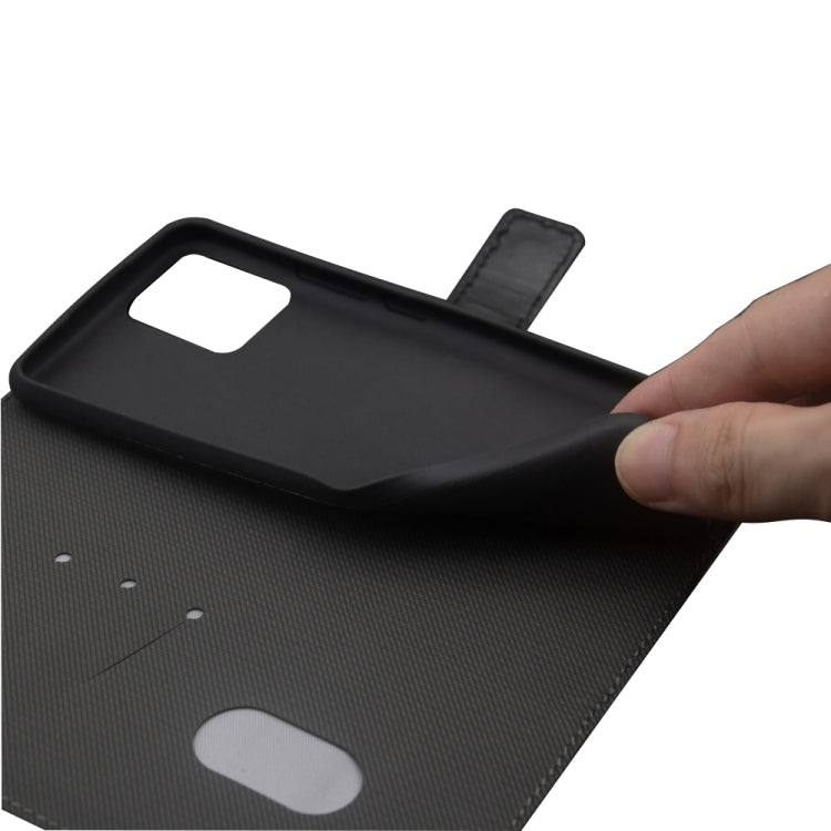 For T-Mobile REVVL 6 5G idewei Two-color Splicing Leather Phone Case