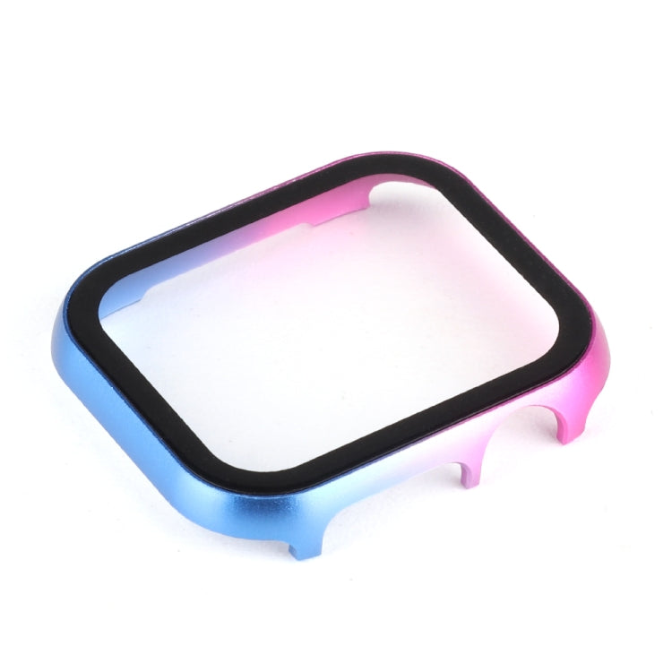For Apple Watch Series 3&2&1 38mm Metal Frame + Tempered Glass Protector Case