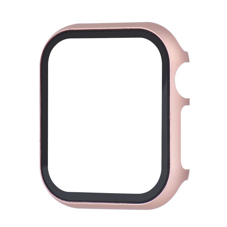 For Apple Watch Series 3&2&1 38mm Metal Frame + Tempered Glass Protector Case