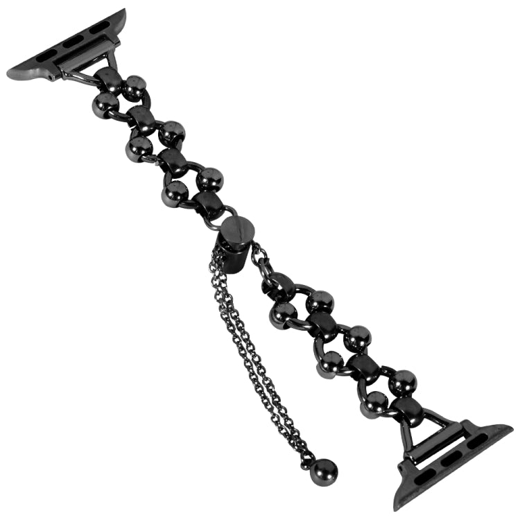 Steel Ball Chain Watch Band For Apple Watch Ultra 49mm&Watch Ultra 2 49mm / Series 9&8&7 45mm / SE 3&SE 2&6&SE&5&4 44mm / 3&2&1 42mm