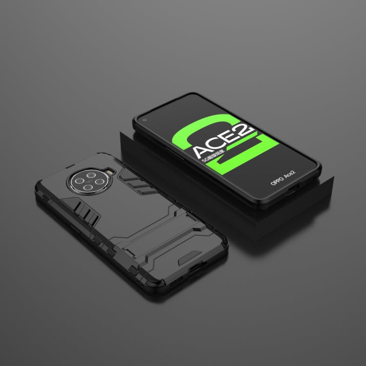 For OPPO ACE 2 PC + TPU Shockproof Protective Case with Holder