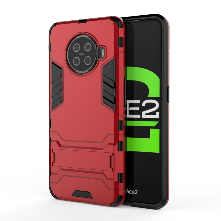 For OPPO ACE 2 PC + TPU Shockproof Protective Case with Holder