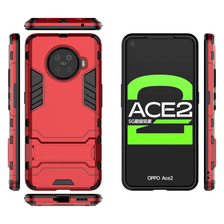 For OPPO ACE 2 PC + TPU Shockproof Protective Case with Holder