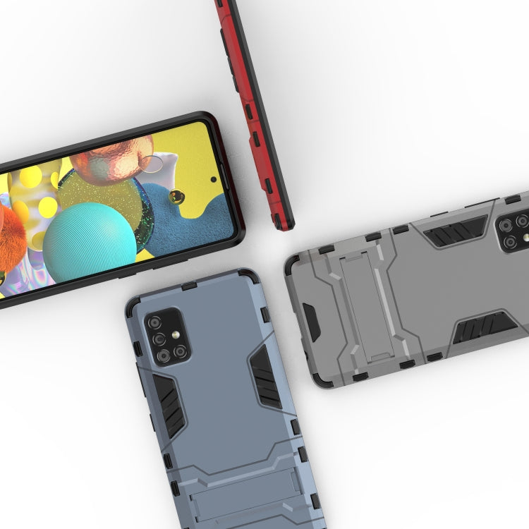 For Galaxy A51 5G PC + TPU Shockproof Protective Case with Holder