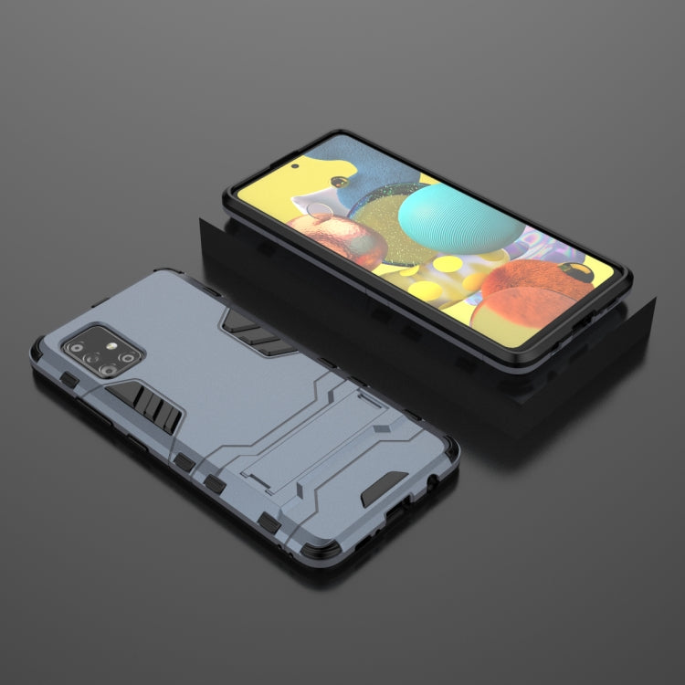 For Galaxy A51 5G PC + TPU Shockproof Protective Case with Holder