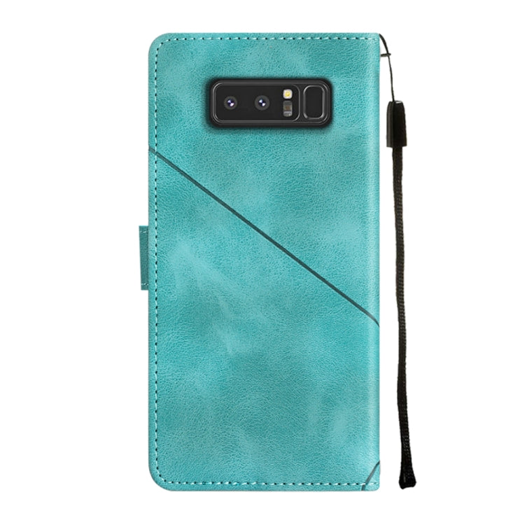 For Samsung Galaxy Note8 Skin-feel Embossed Leather Phone Case